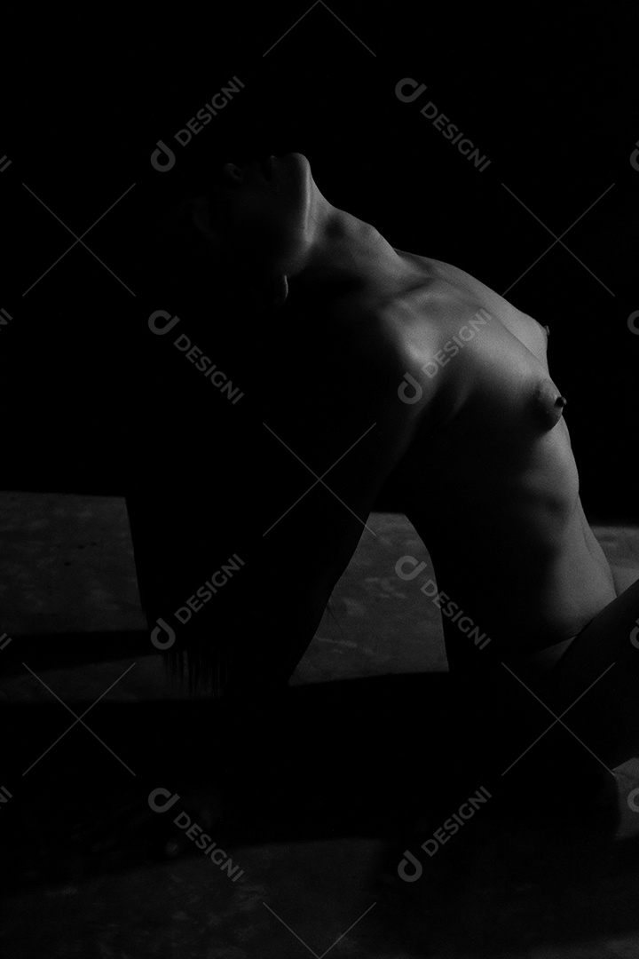 Belas artes eróticas de mulher nua