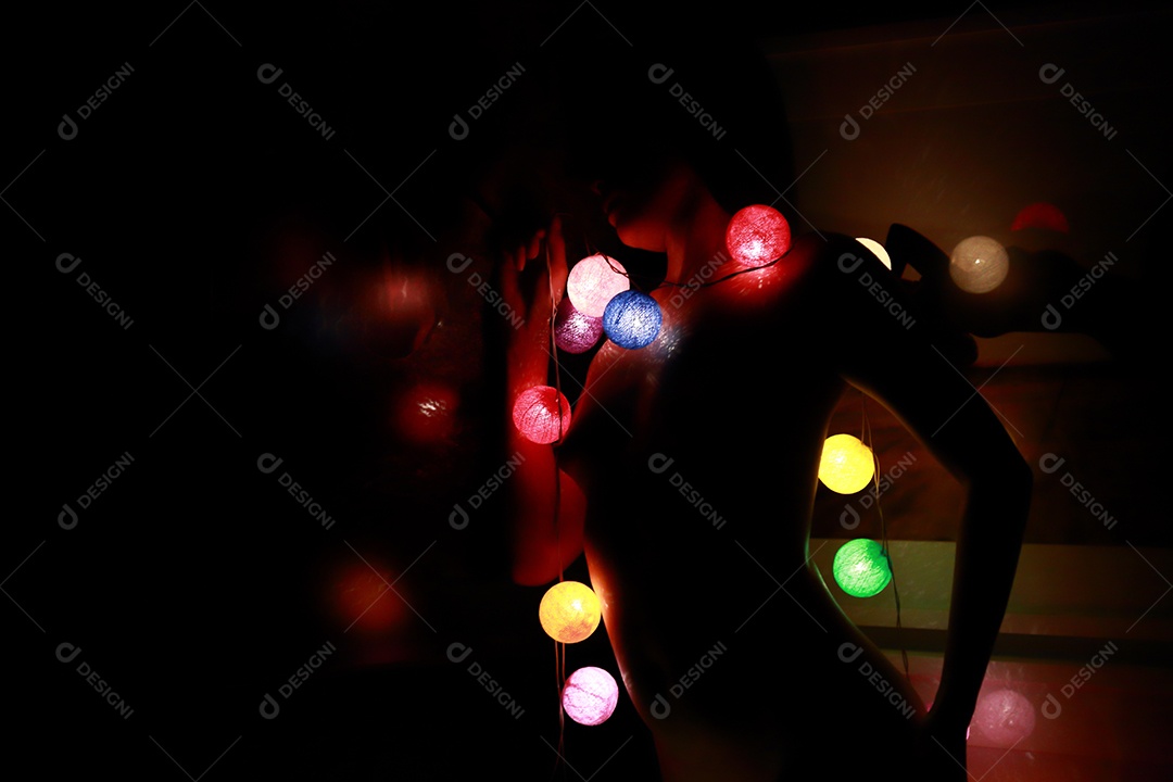 Belas artes eróticas de mulher nua