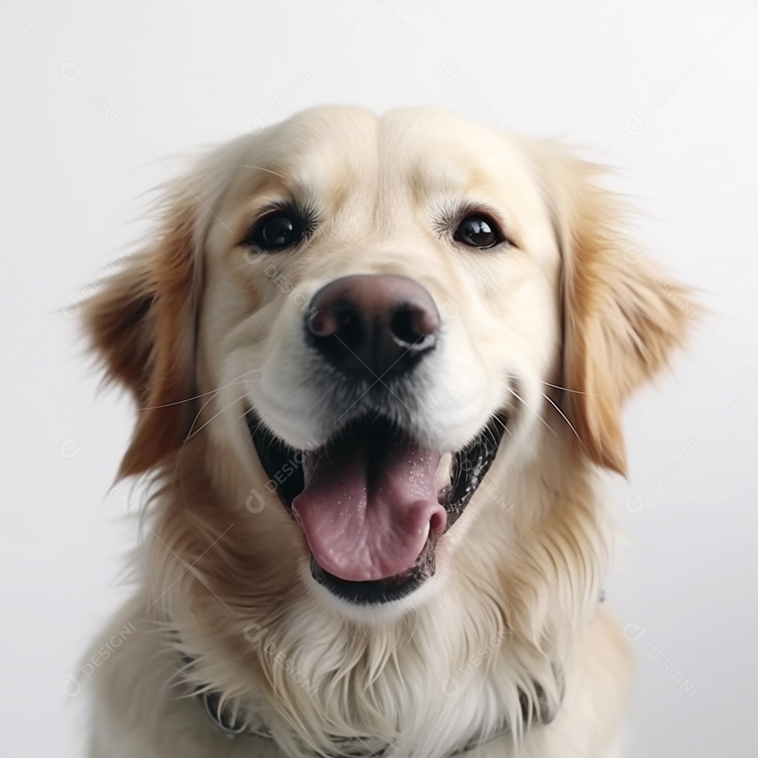 Cachorro da raça Golden retriever