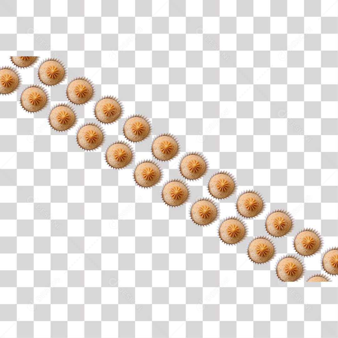 Brigadeiro Chocolate PNG Transparente