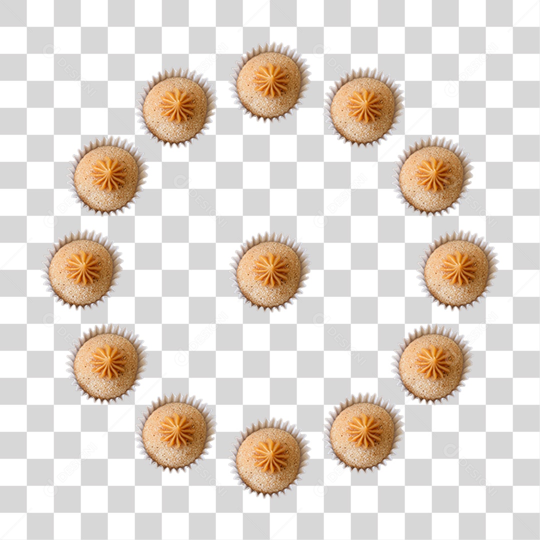 Brigadeiro Chocolate PNG Transparente