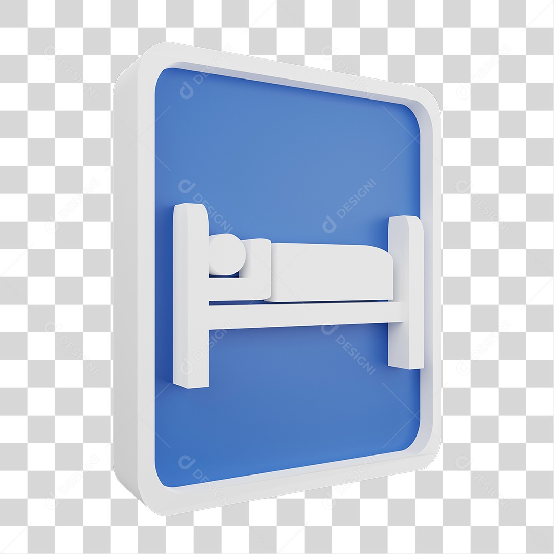 Placa de Aviso PNG Transparente