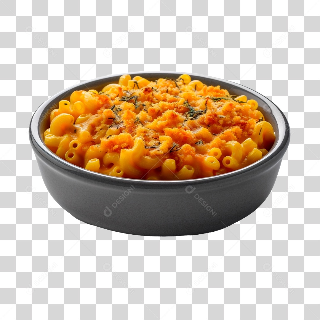 Elemento 3D Tigela De Macarrão Para Composição PNG Transparente