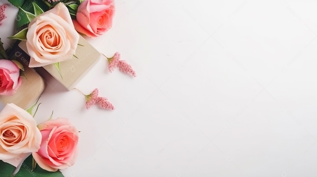 Moldura para foto em branco