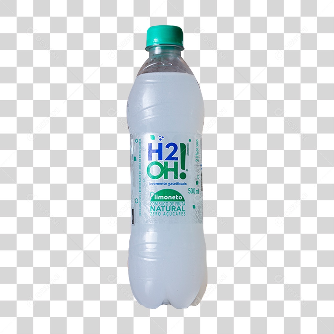 Garrafa de H2o PNG Transparente