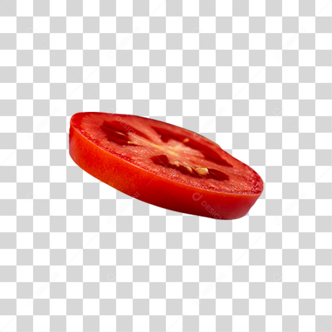 Fatia de Tomate PNG Transparente