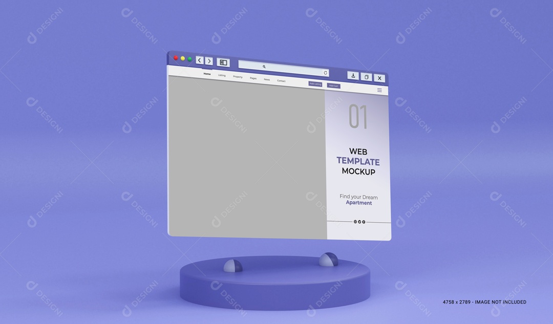 Mockup Pagina De Internet Site PSD