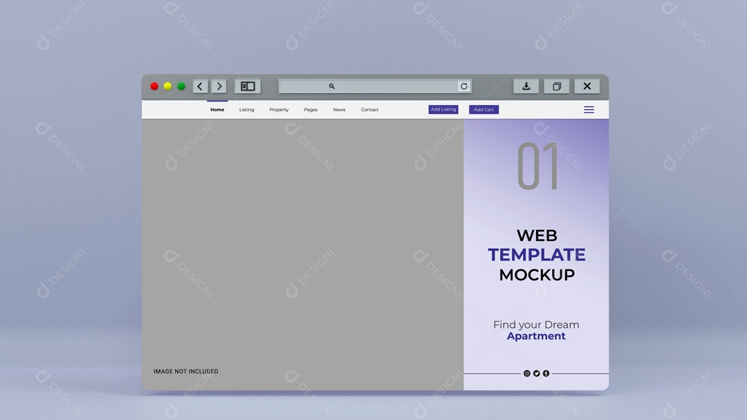 Mockup Pagina De Internet Site PSD