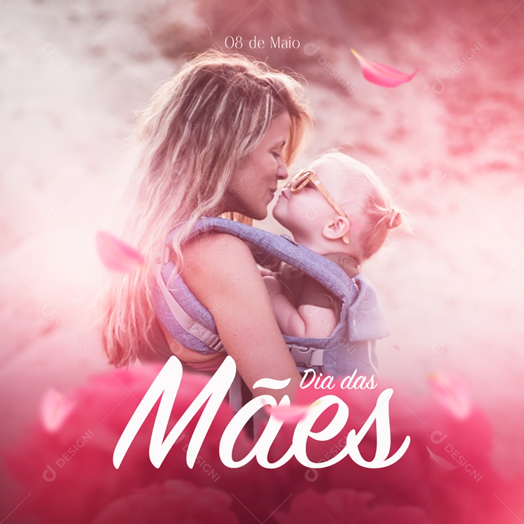 Dia Das Mães 08 de Maio Social Media PSD Editável