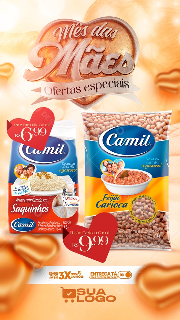 Story Mês Das Mães Ofertas Especiais Venha Conferir Social Media PSD Editável