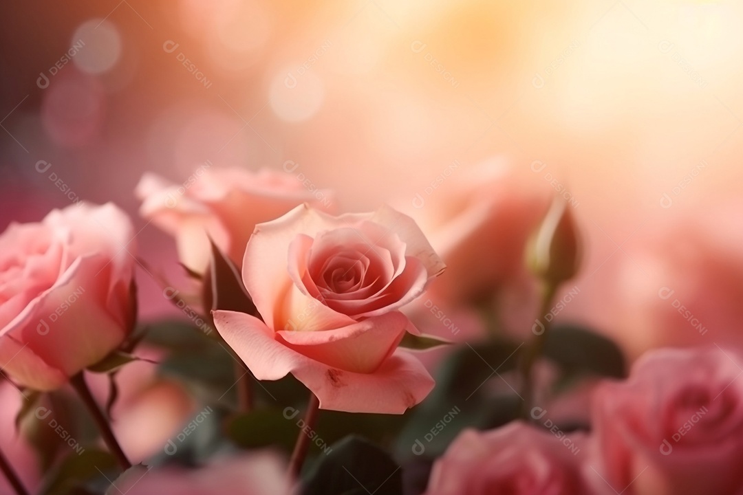 Fundo buquê de flores