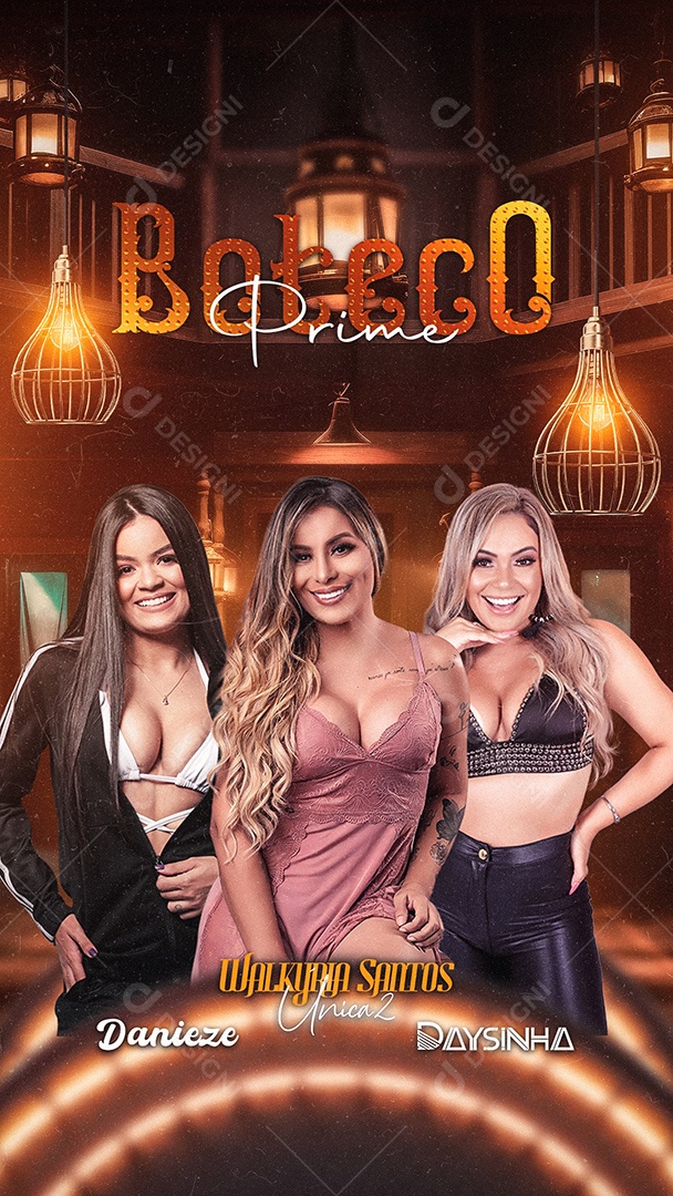 Story Boteco Das Prima Flyer Social Media PSD Editável