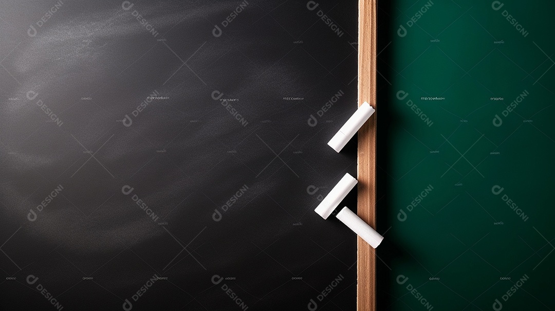 Lousa vazia com espaço de cópia ou área de texto.