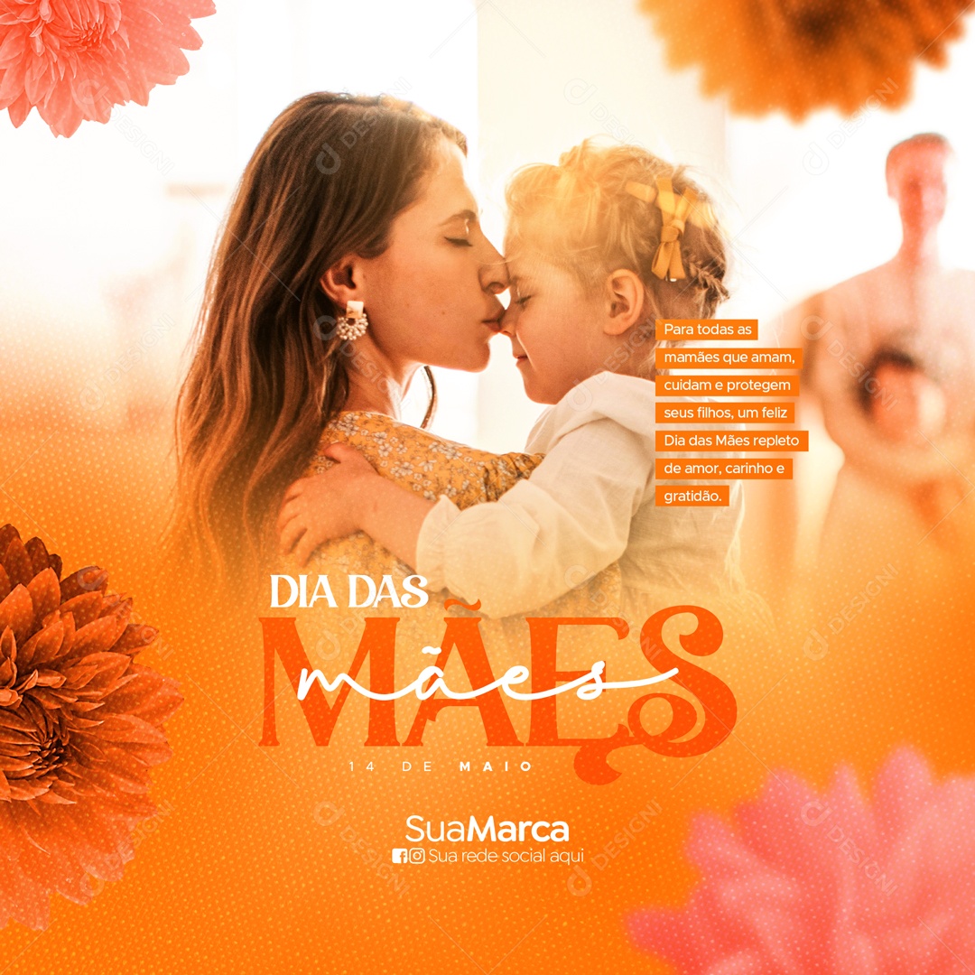 Para Todas As Mamães Que Amam Dia Das Mães Social Media PSD Editável