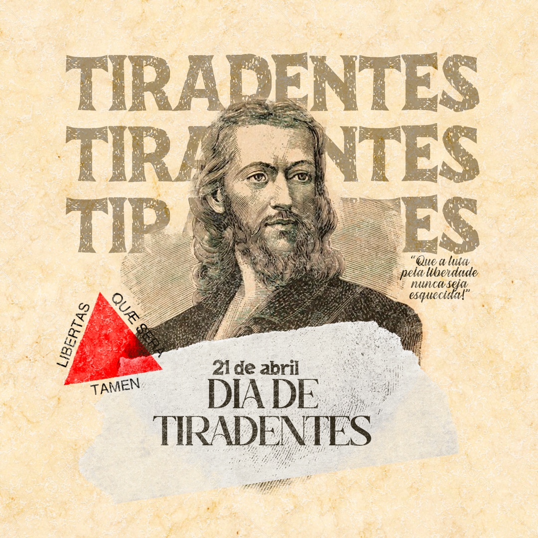 Social Media 21 De Abril Tiradentes PSD Editável