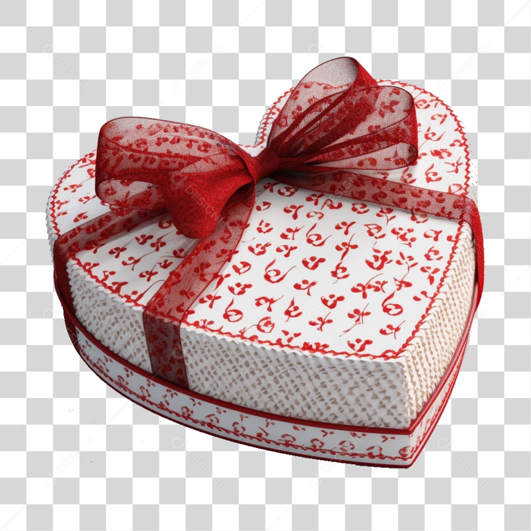 Elemento 3D Caixa De Presente PNG Transparente