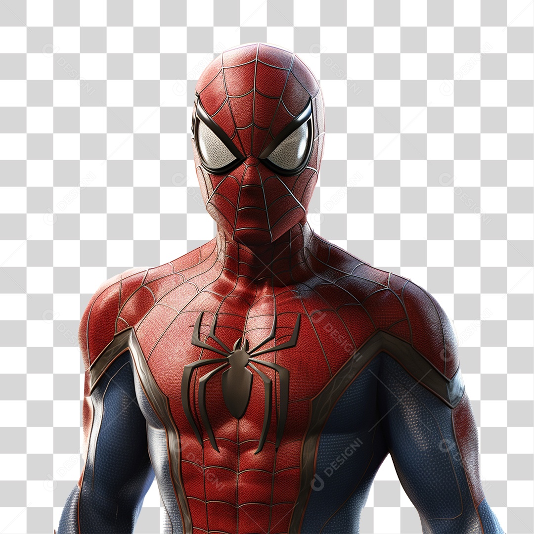 Super Herói Homem Aranha PNG Transparente