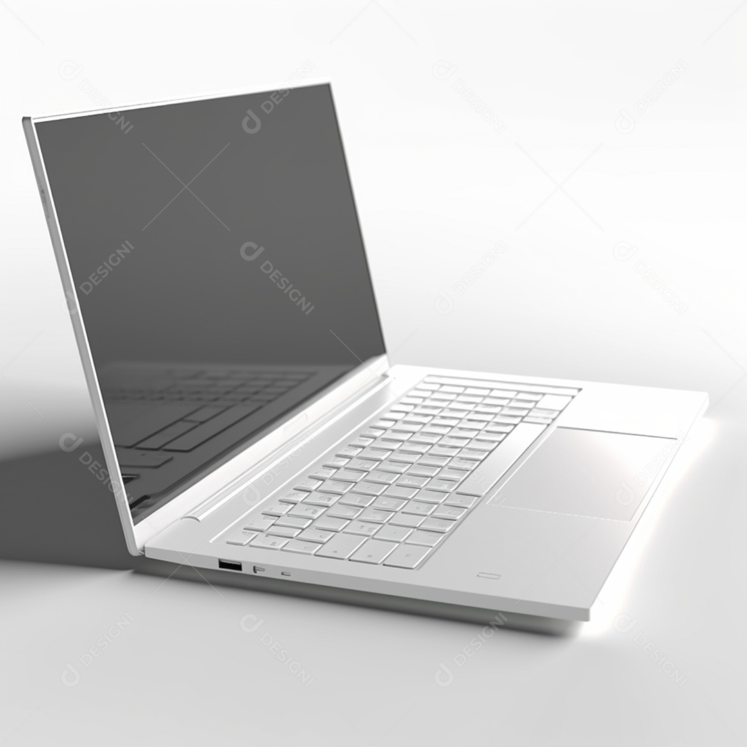 Ilustração de um notebook