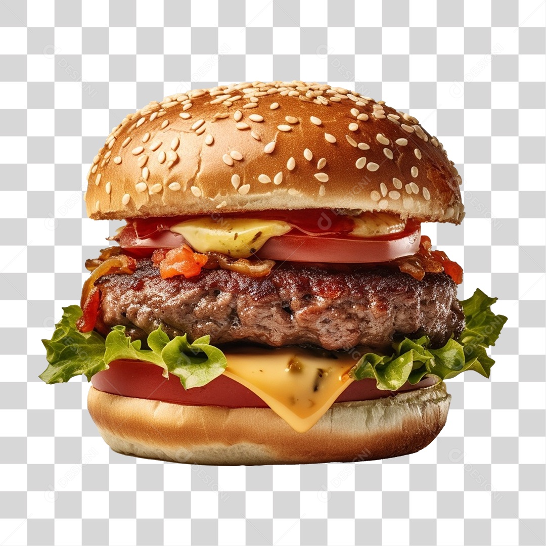Hamburguer PNG Transparente