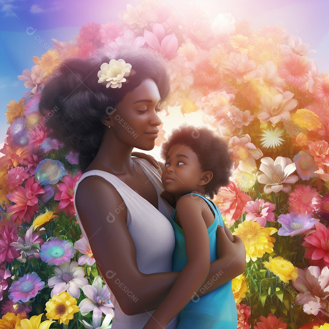 Ilustração para Dia das Mães