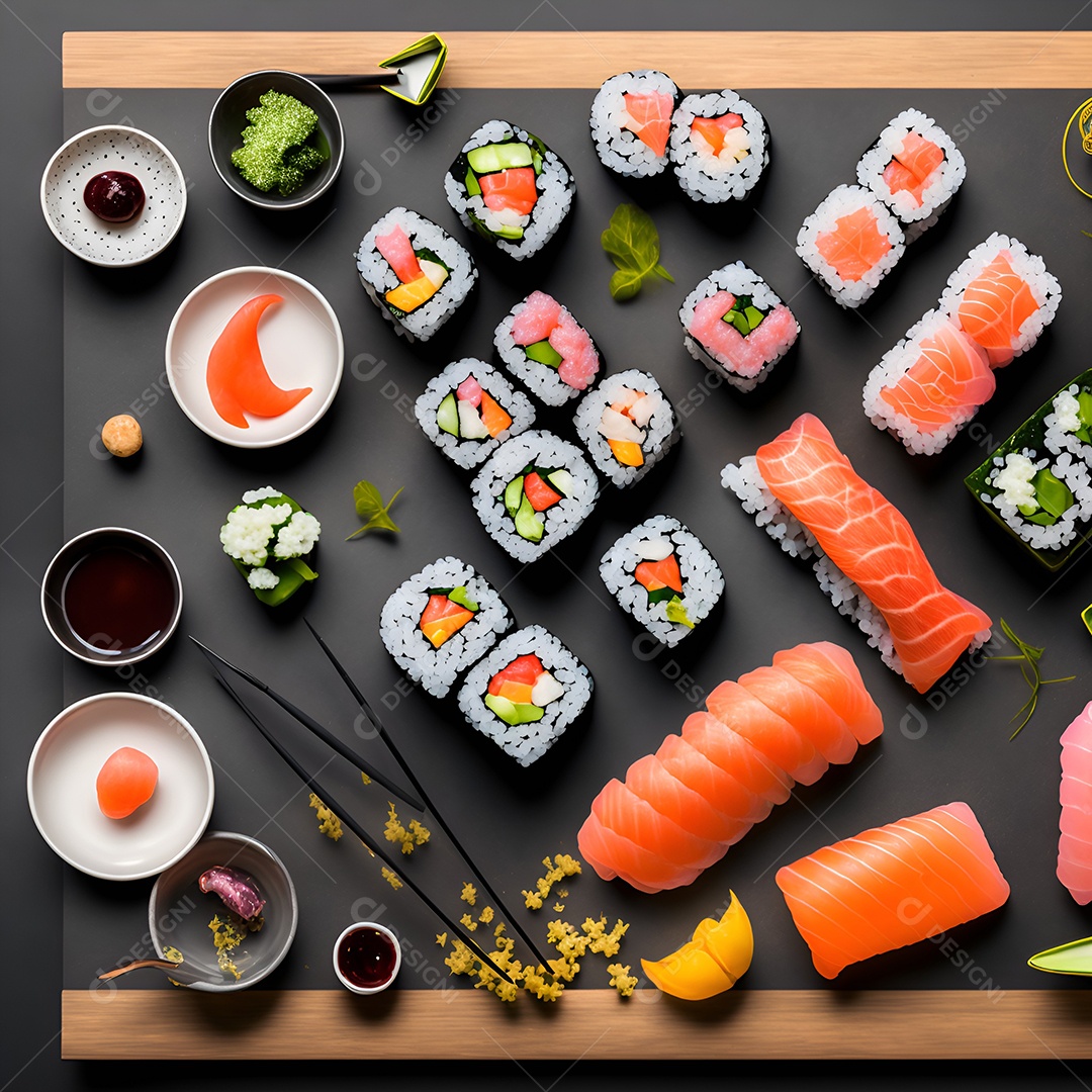 Saboroso hambúrguer na mesa de madeira