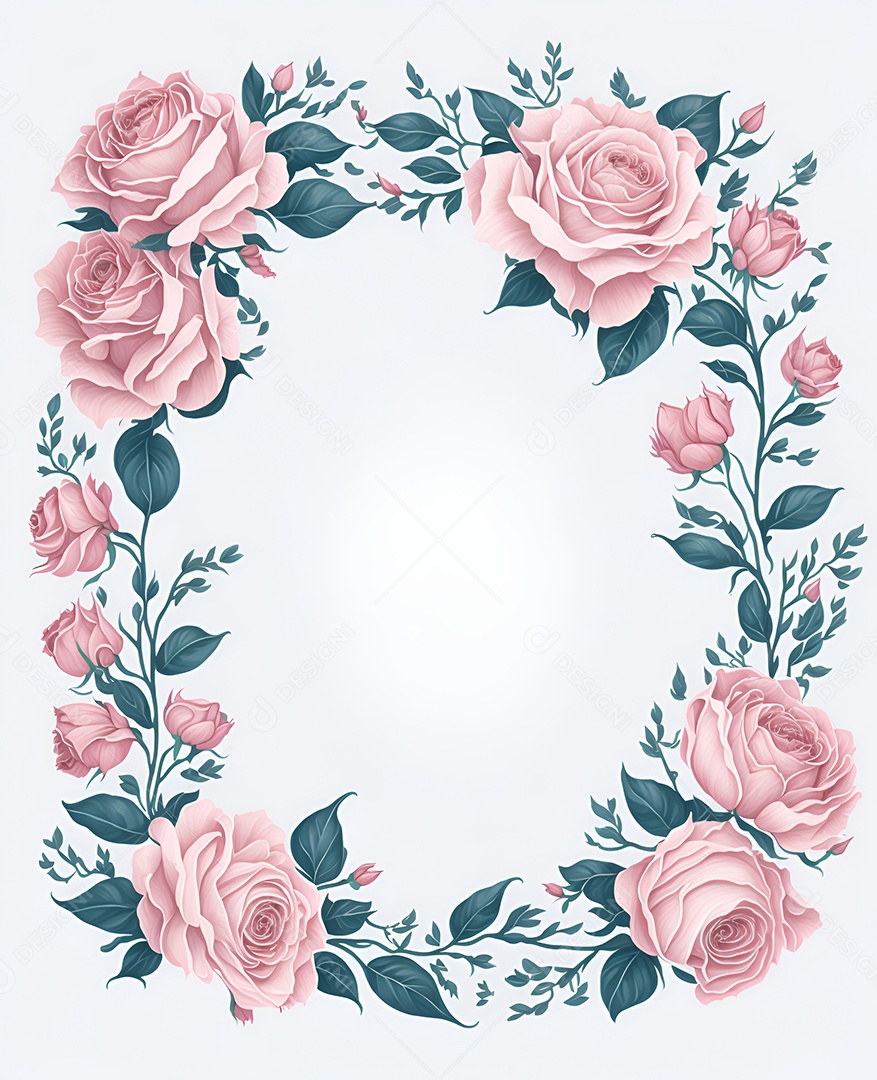 Lindas flores sobre fundo isolado branco