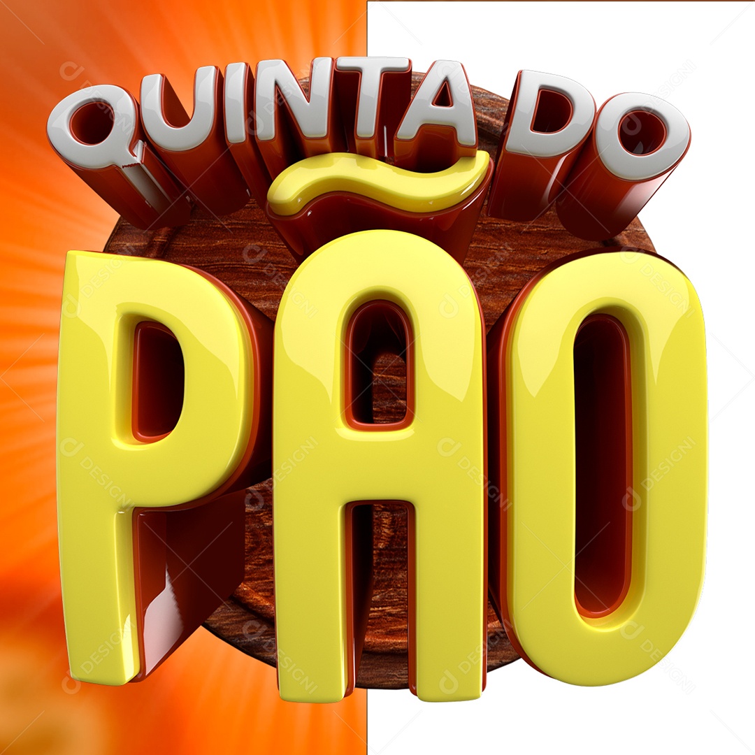 Quinta Do Pão 3D Stamp For PSD Composition