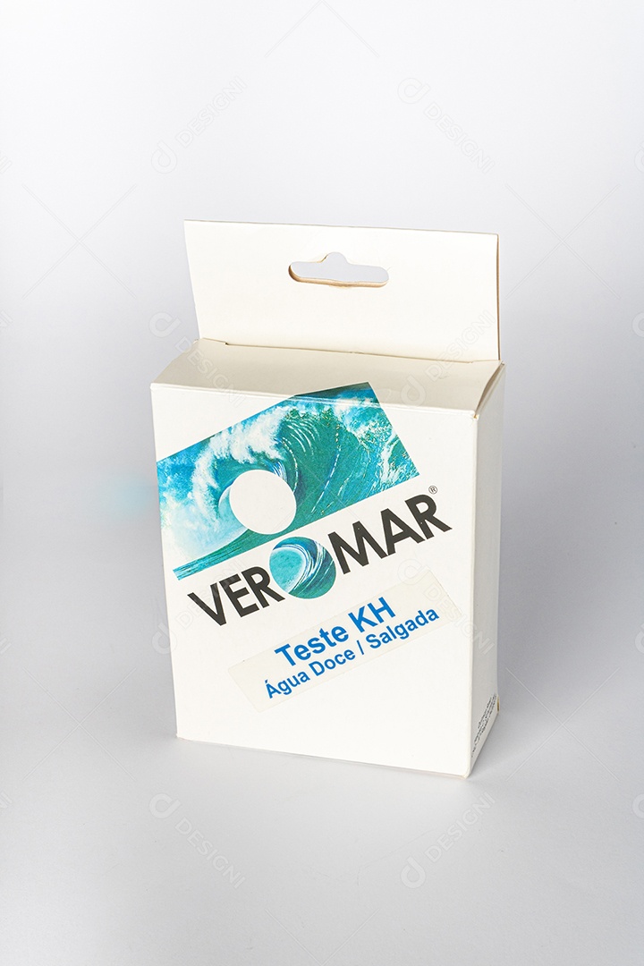 Teste KH (reserva alcalina) para aquários marinhos.