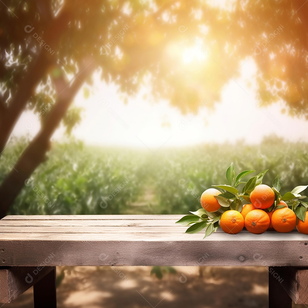 Cenário sobre fundo plantio