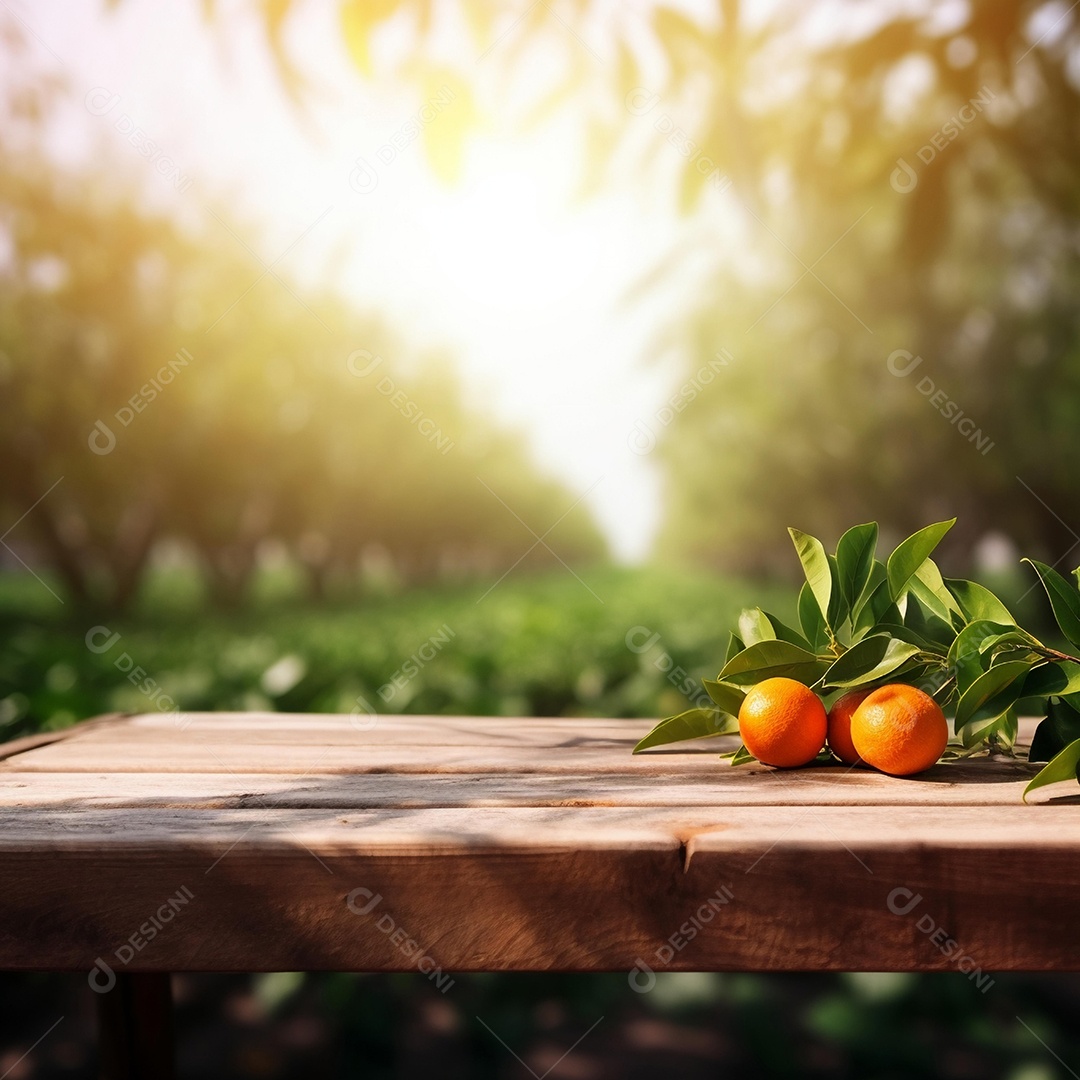 Cenário sobre fundo plantio