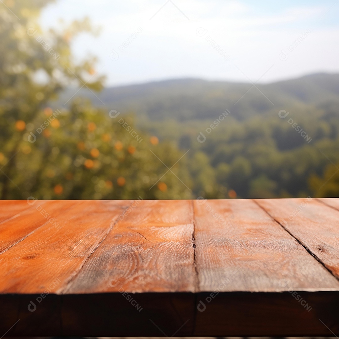 Cenário sobre fundo plantio