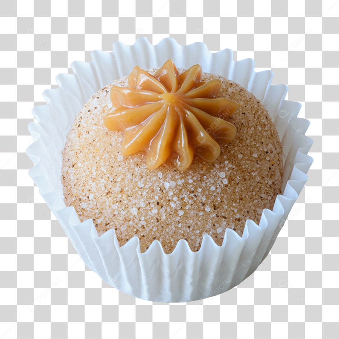 Brigadeiro Chocolate PNG Transparente