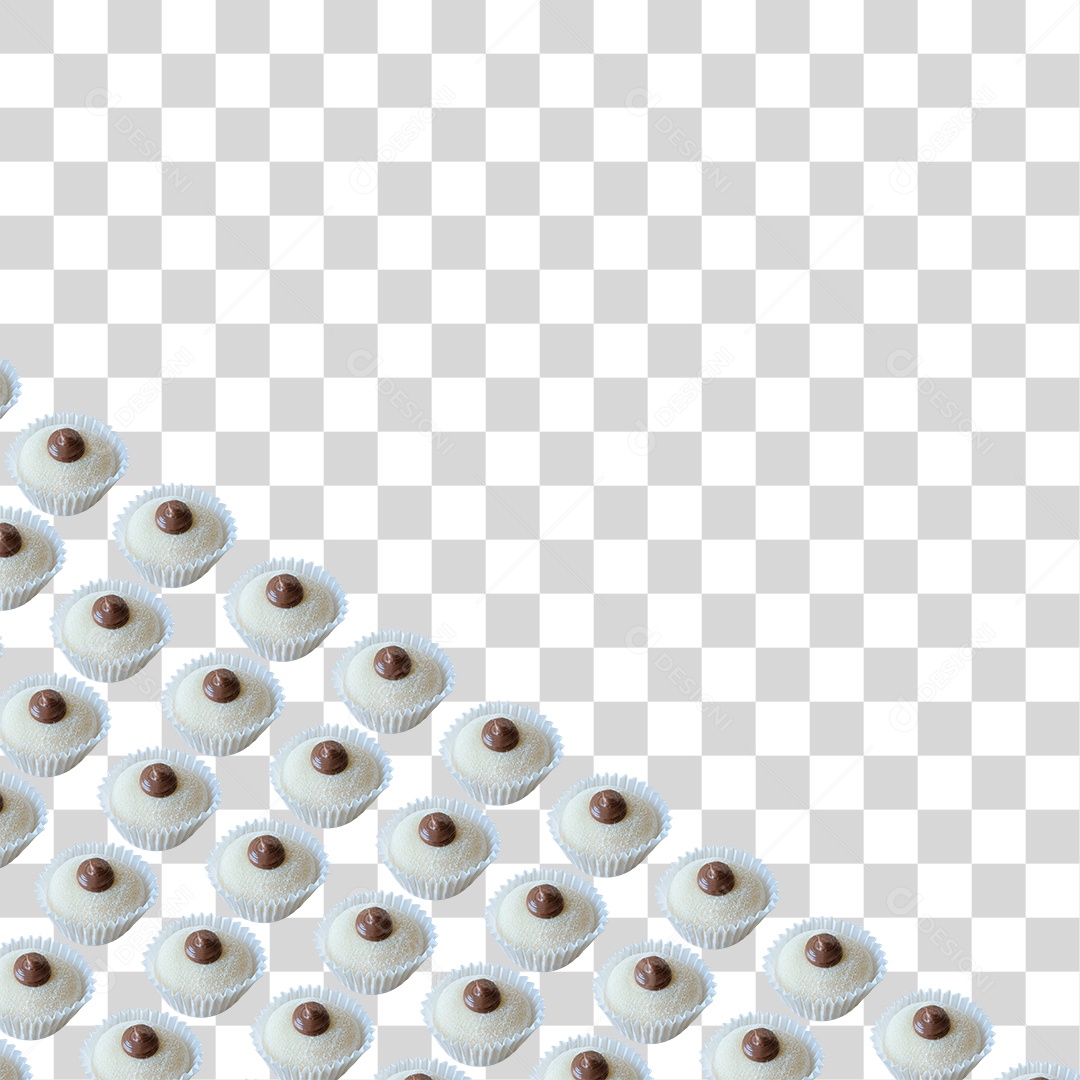 Brigadeiro Chocolate PNG Transparente