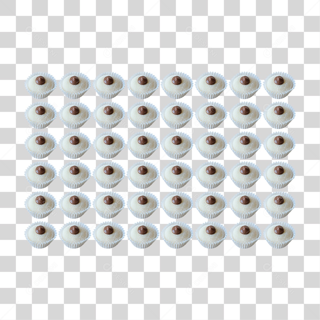 Brigadeiro Chocolate PNG Transparente