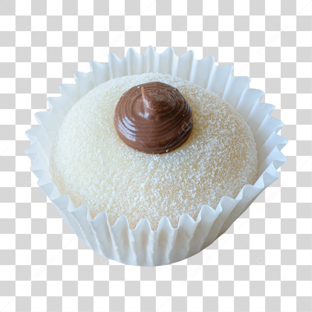 Brigadeiro Chocolate PNG Transparente