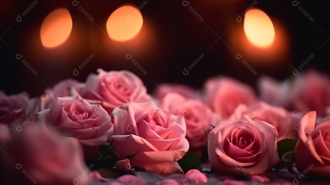 Lindas flores cor de rosa