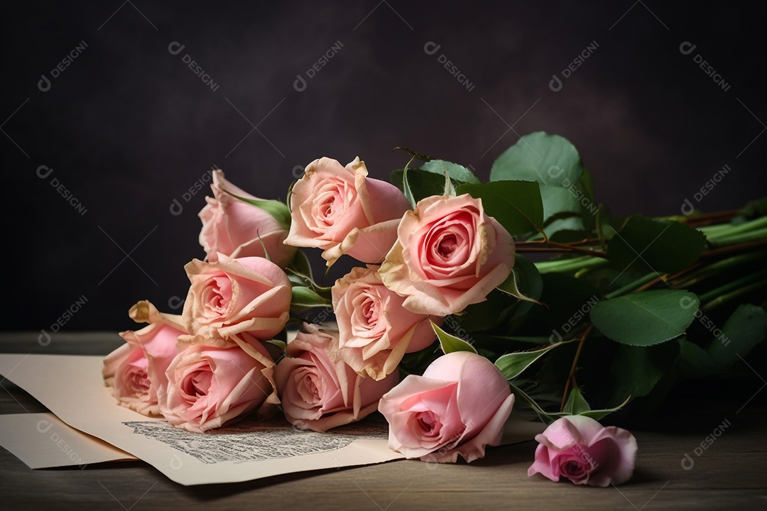 Lindas flores cor de rosa