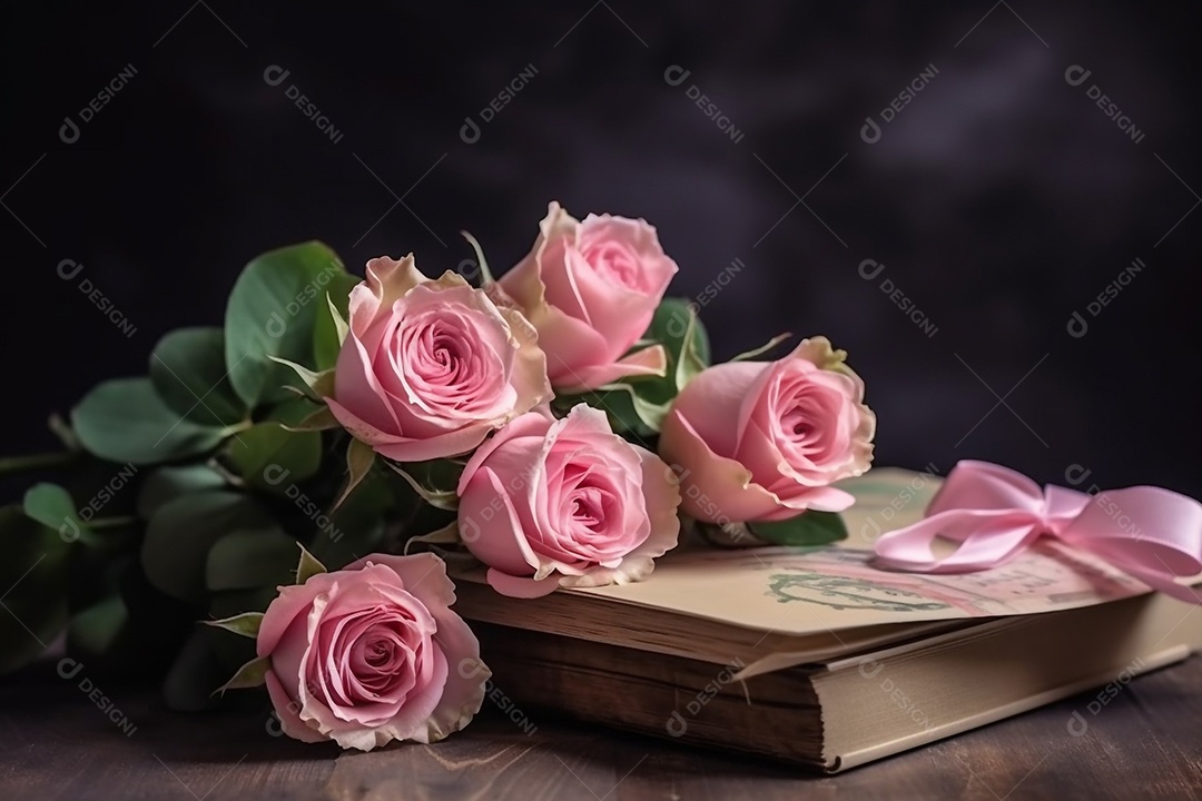 Lindas flores cor de rosa