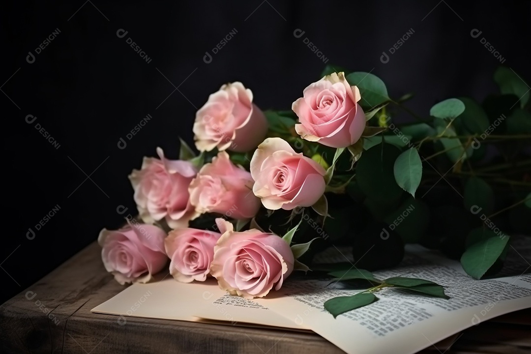 Lindas flores cor de rosa