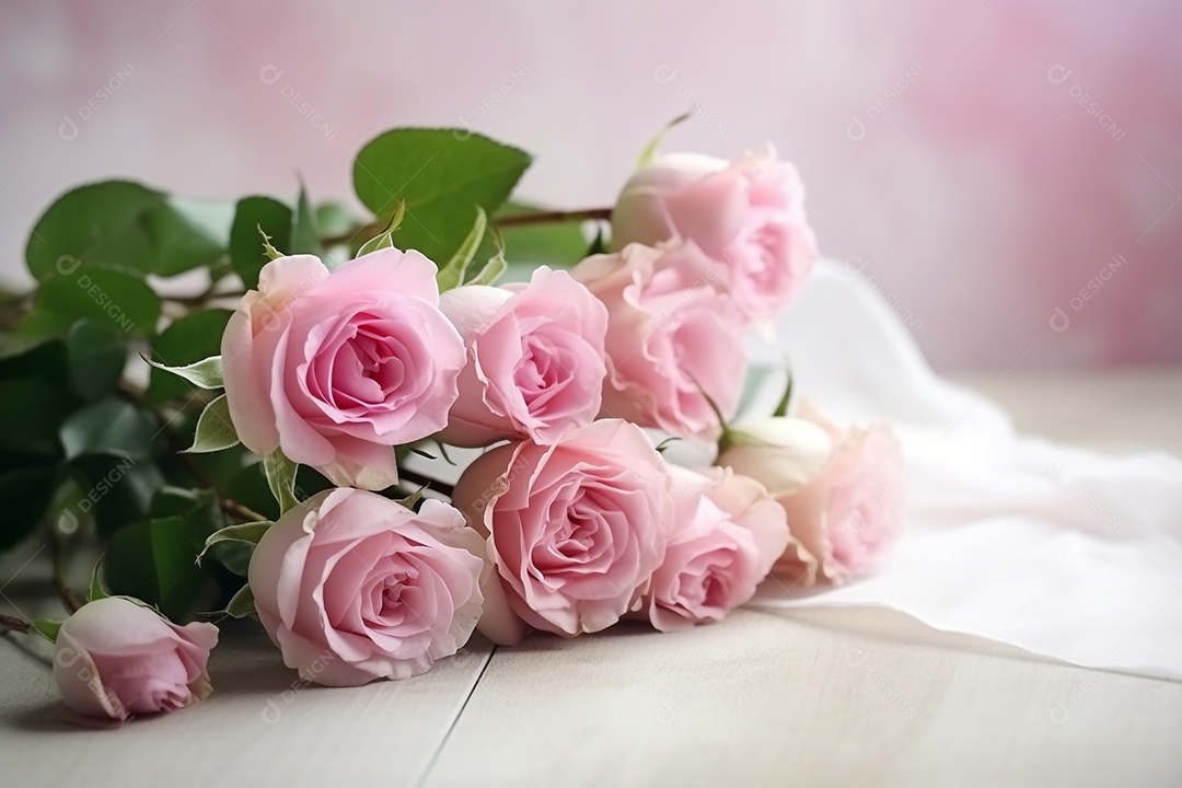 Lindas flores cor de rosa