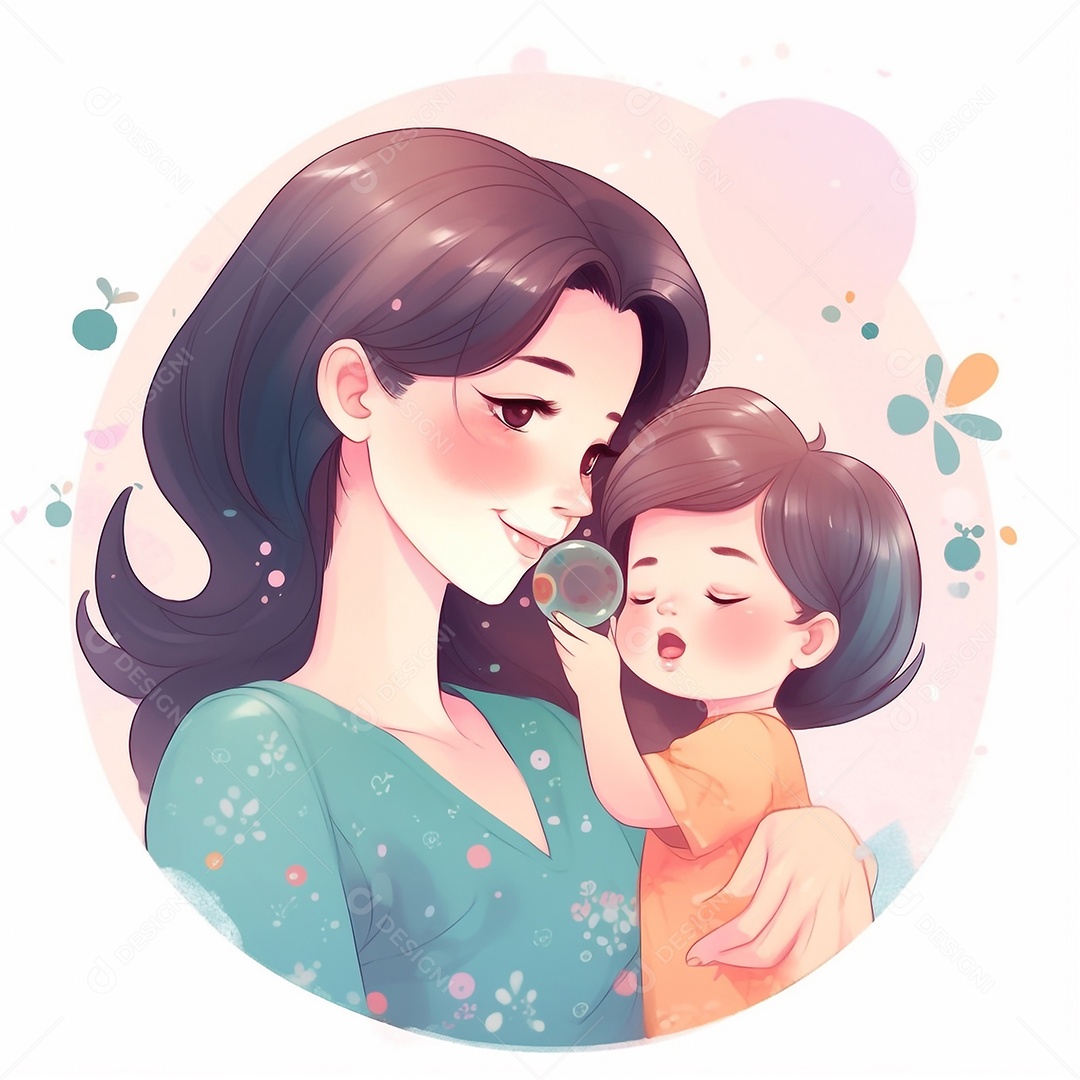 Ilustração para Dia das Mães