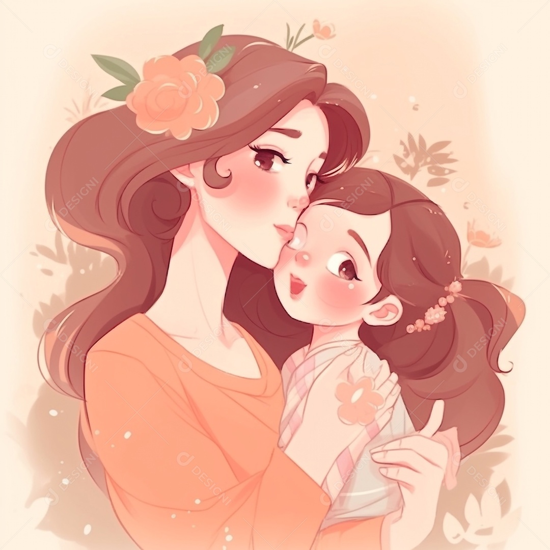 Ilustração para Dia das Mães