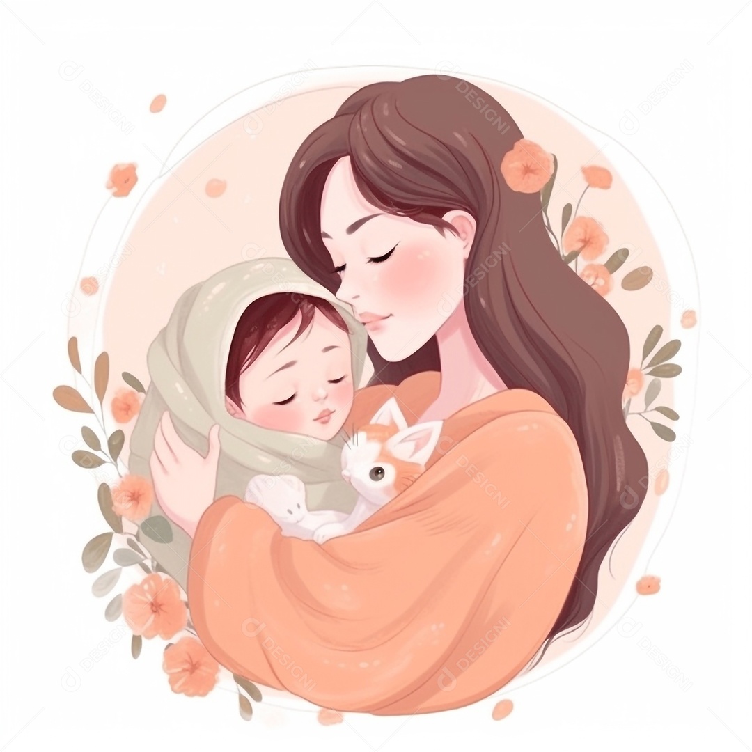 Ilustração para Dia das Mães