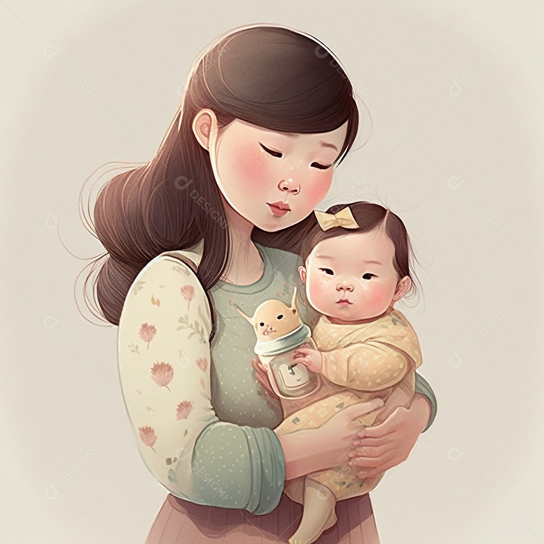 Ilustração para Dia das Mães