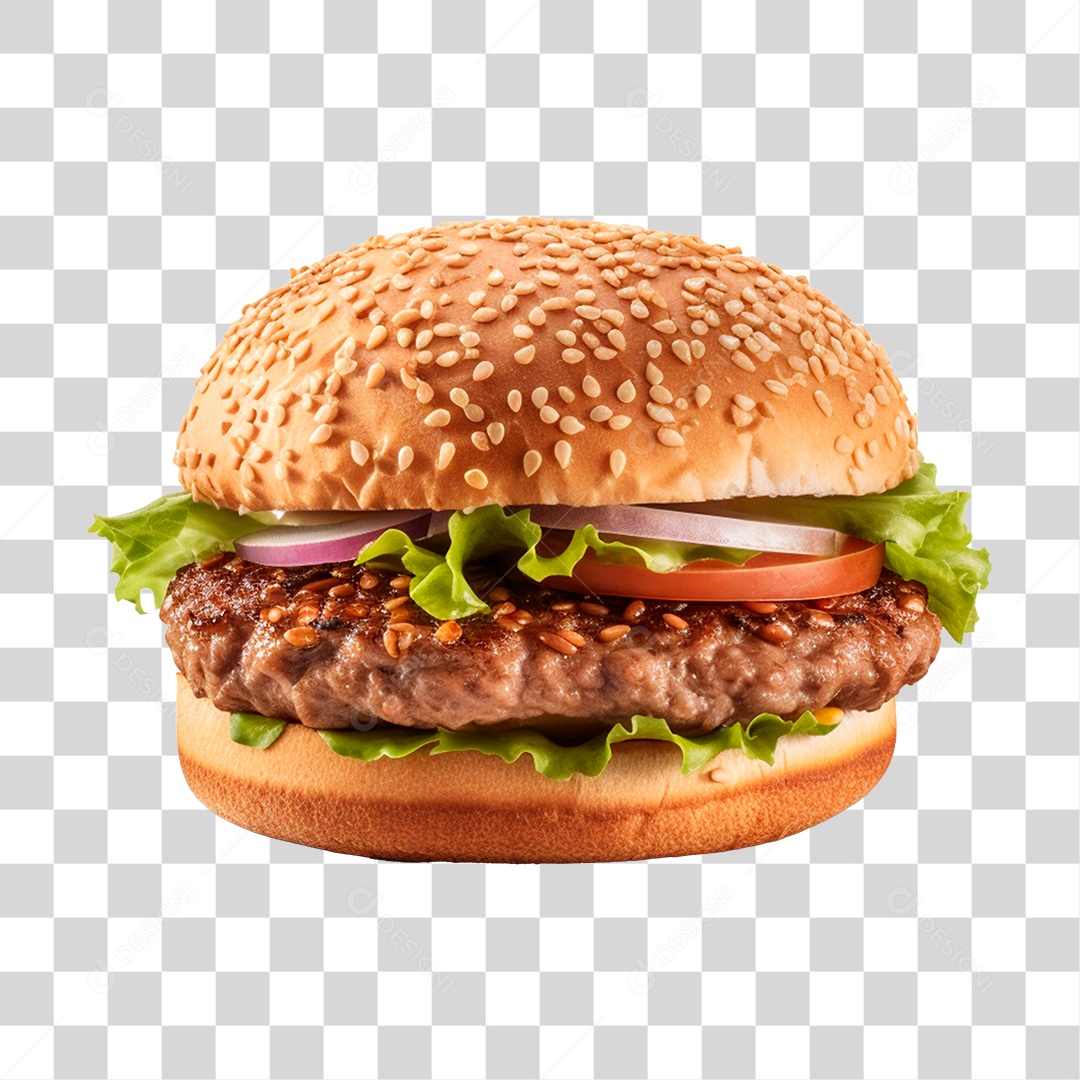 Hamburger Pequeno  PNG Transparente