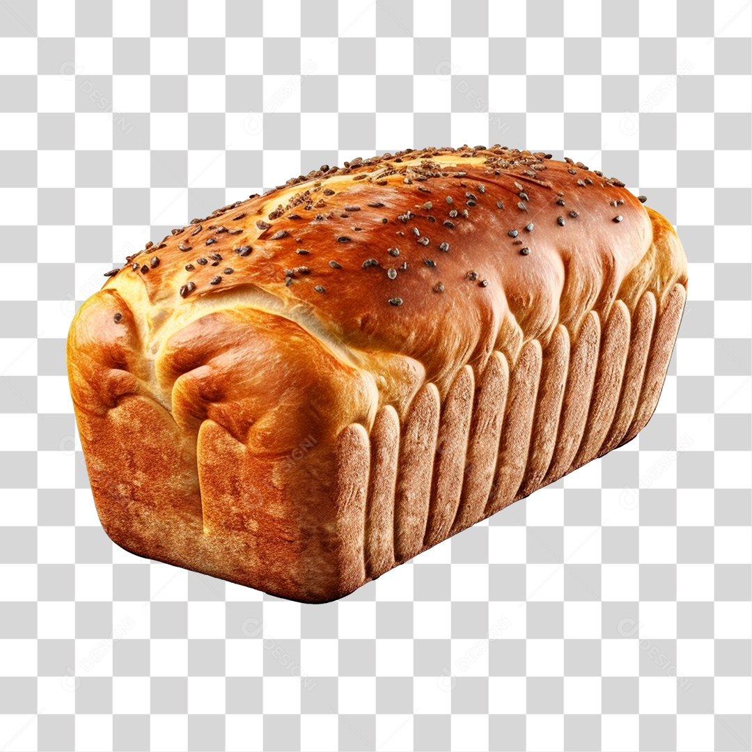 Delicioso Pão Caseiro PNG Transparente