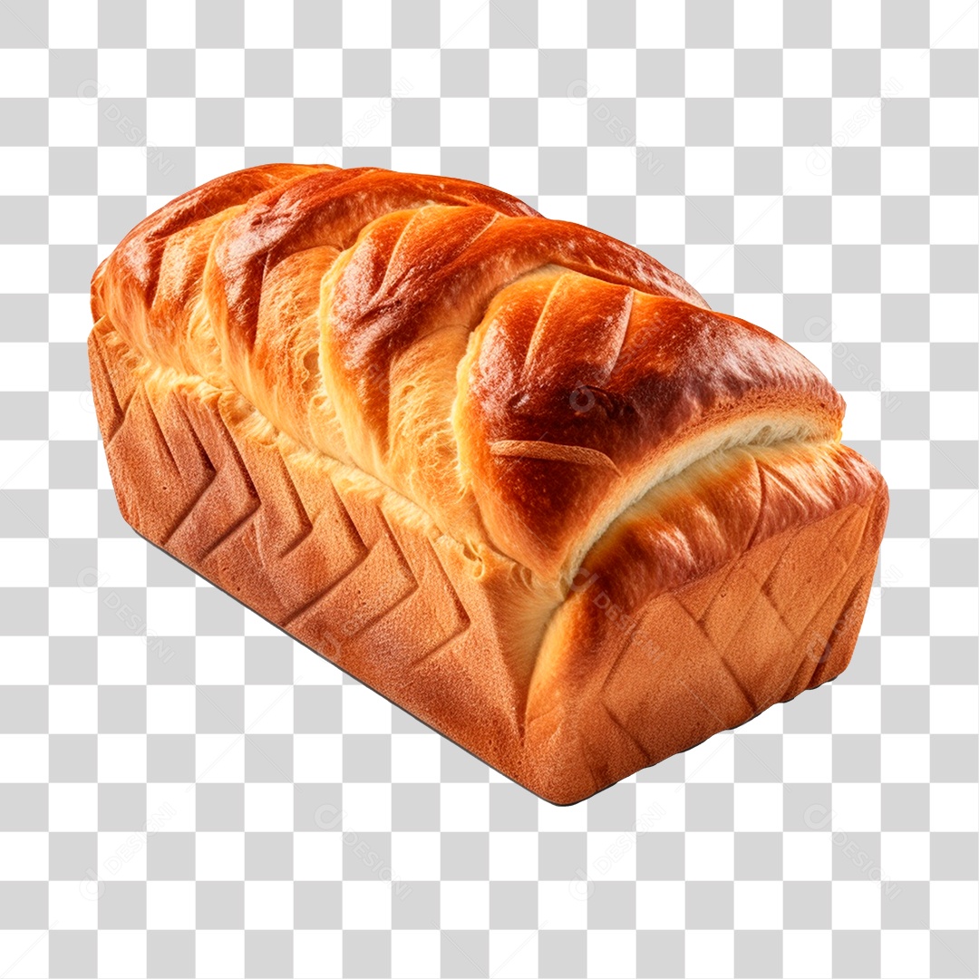 Delicioso Pão Caseiro PNG Transparente