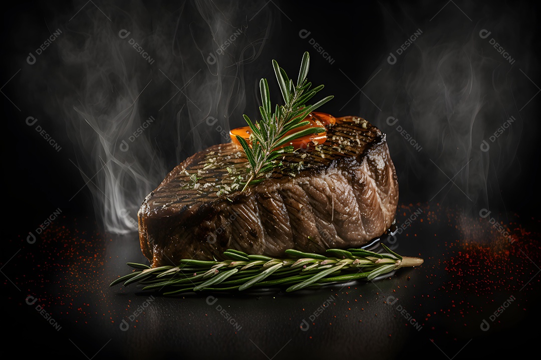 Bife Grelhado Com Alecrim