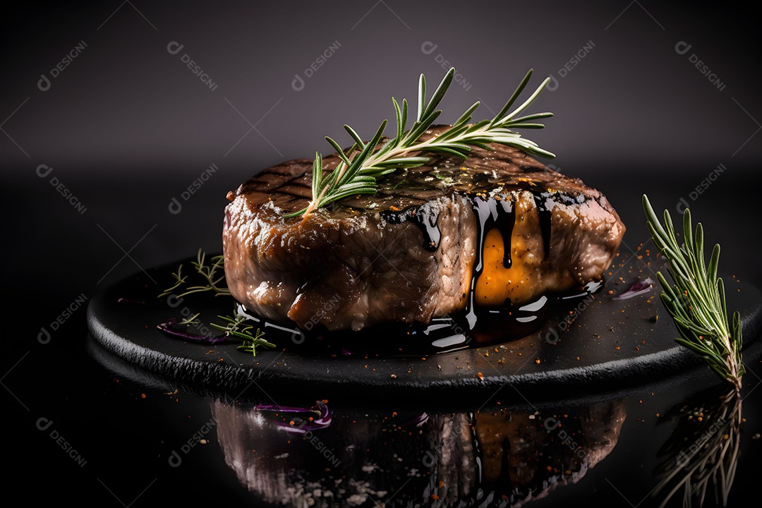 Bife Grelhado Com Alecrim