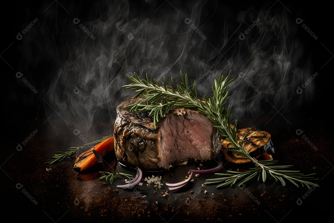 Bife Grelhado Com Alecrim